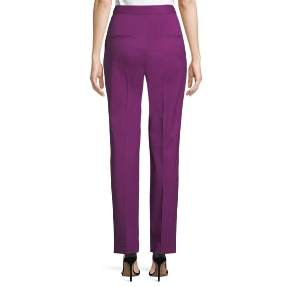 Helmut Lang purple ultra violet straight leg trouser pants - Picture 4 of 10